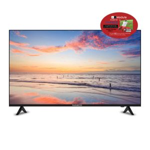 Nasco 50″ LED Digital Satellite Television NAS-J50FB-CI+